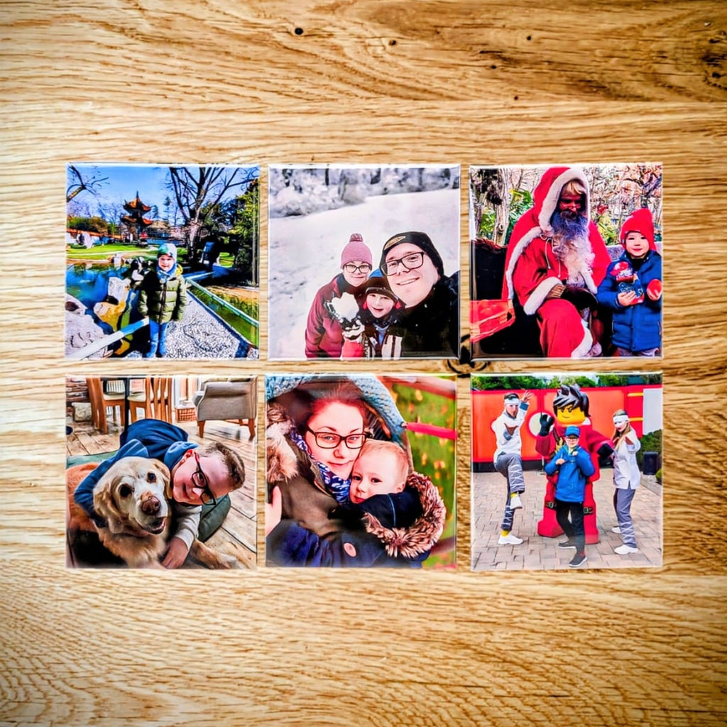 personalised photo magnet, custom fridge magnet