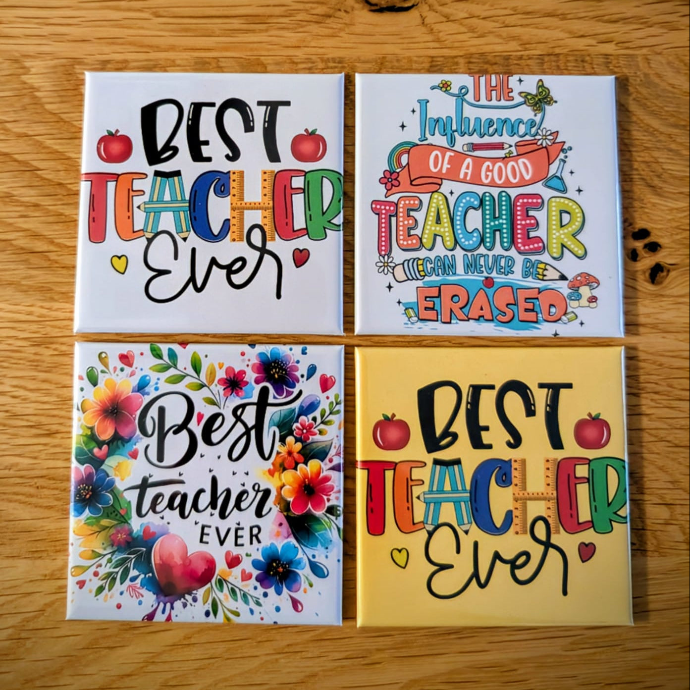 Best Teacher Magnet Set – Premade Thank You Designs